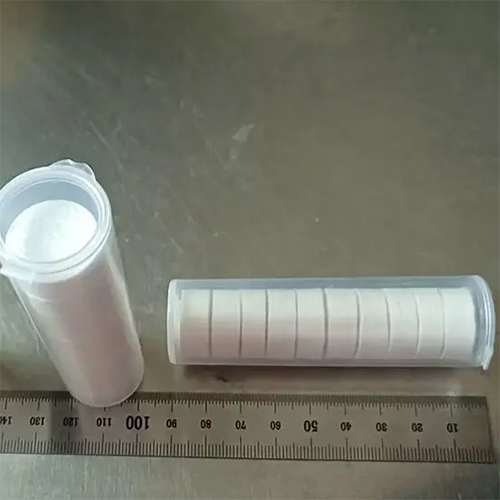 Mini geperste handdoekjes, 10 stuks per buisje - Afbeelding 2