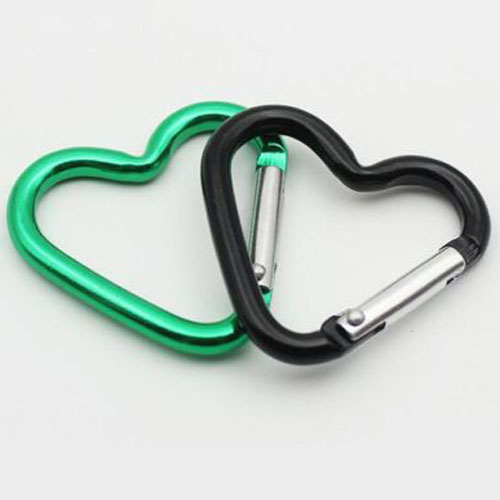 Hartvormig karabijnhaak