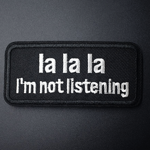 Emblemen/patches met teksten