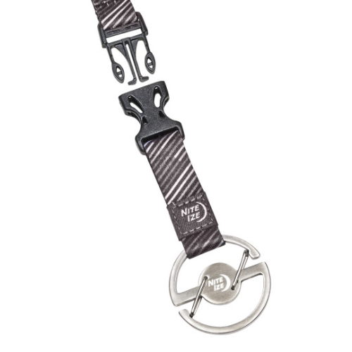 Nite Ize Medallion Key Lanyard Karabijnhaak Zilver - Afbeelding 4