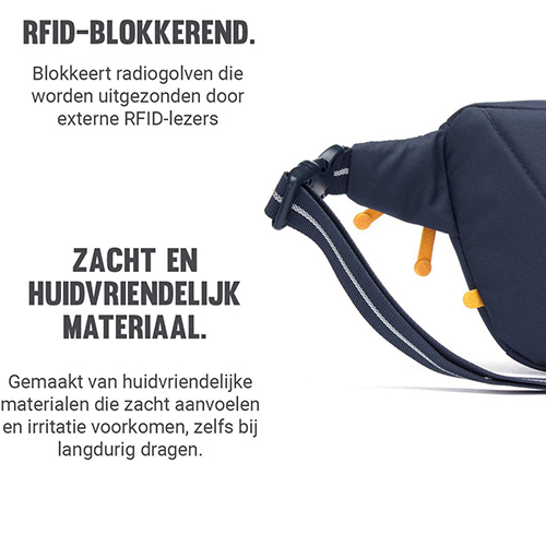 Pacsafe anti-diefstal heuptas - Afbeelding 5